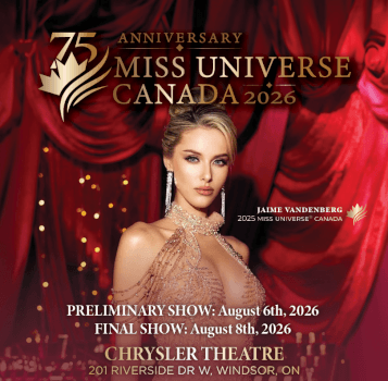 Win 2 tickets to Miss Universe Canada 2026 Finals at Chrysler Theatre!